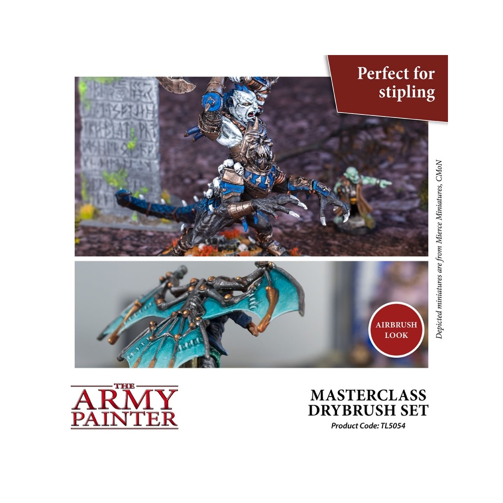 Army Painter - Masterclass : Set de Brossage à Sec