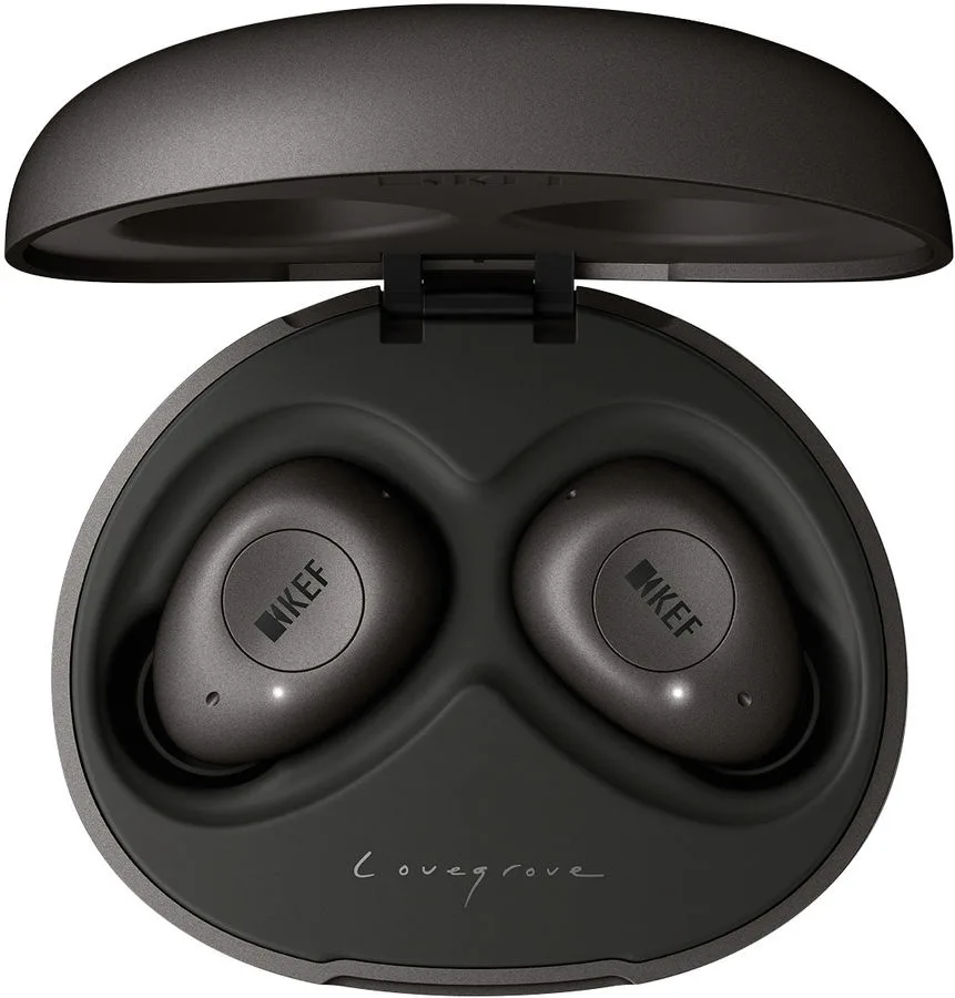 KEF Mu3 Gris Foncé (anthracite charcoal) Écouteurs True Wireless