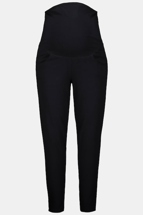 Bellieva-Leggings, breiter Elastikbund, Skinny Fit, Biobaumwolle, GOTS