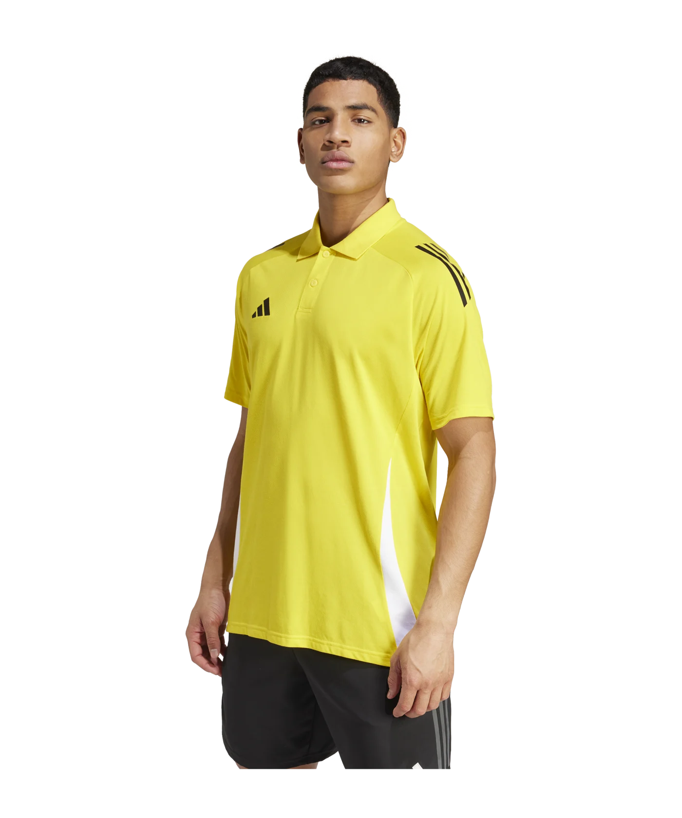 adidas Tiro 24 Competition Poloshirt Gelb Weiss