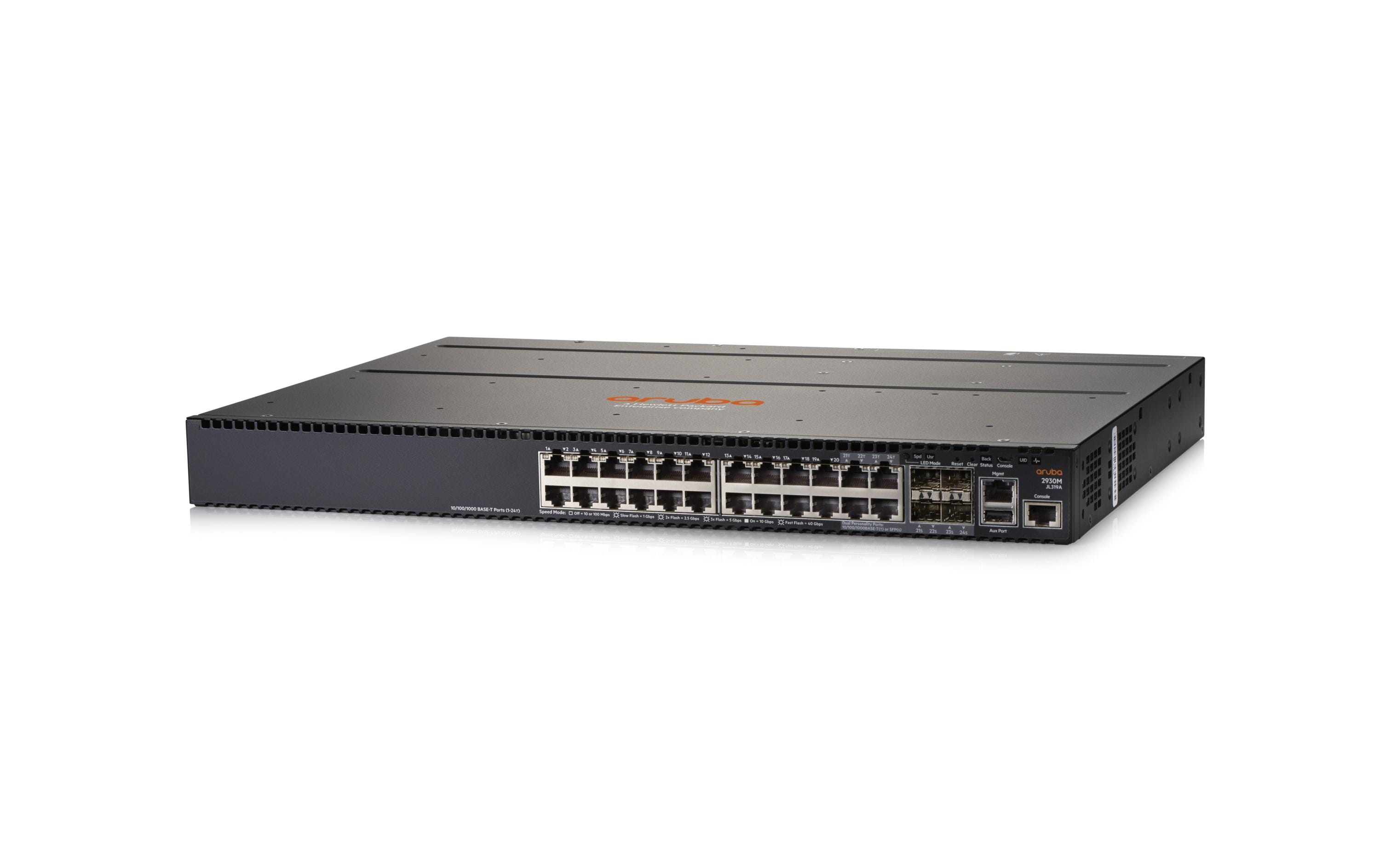 Switch 2930M-24G 24 Port<br>Layer-3-Switch zur Rackmontage