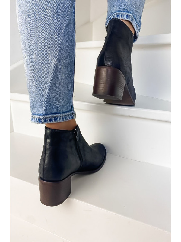 Aliwell - Bottines TIAGO Irisé Noir