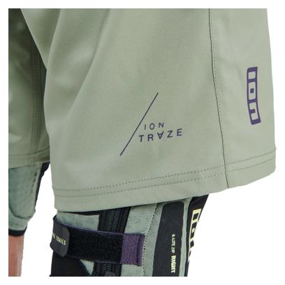 Genouillères VTT ION K-Lite Zip Vert Unisexe