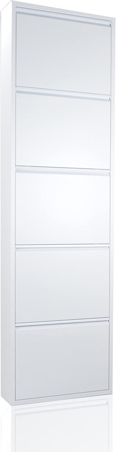Betten-ABC Schuhschrank Amelie, modern, robust und platzsparend, aus pflegeleichtem Metall
