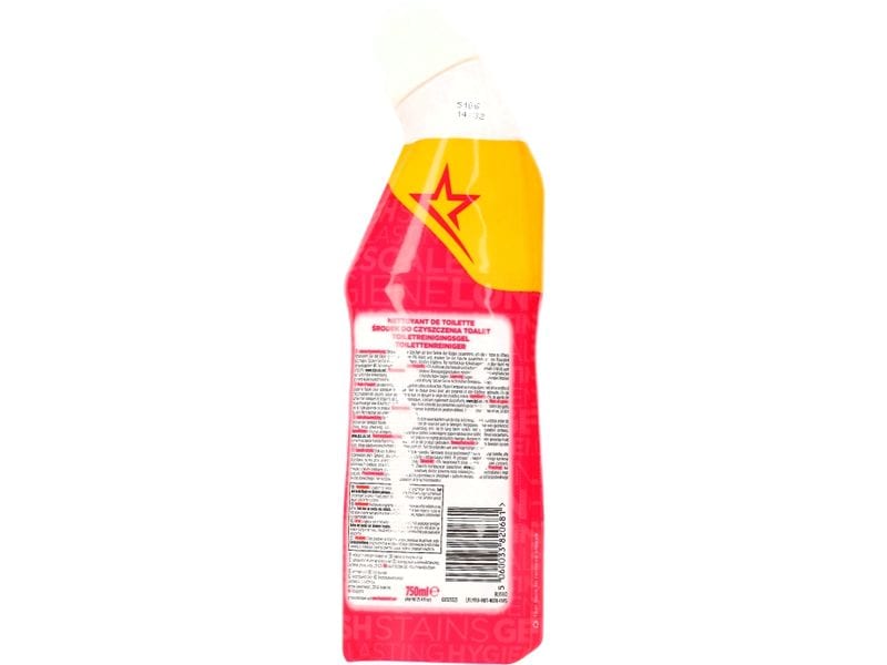 The Pink Stuff WC-Reiniger Gel 750 ml Toilettenreiniger entfernt hartnäckige Flecken, Kalk und Urinstein effektiv