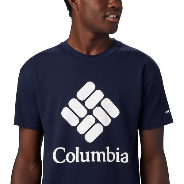 T-shirt COLUMBIA LODGE LOGO TEE COLLEGIATE NAVY