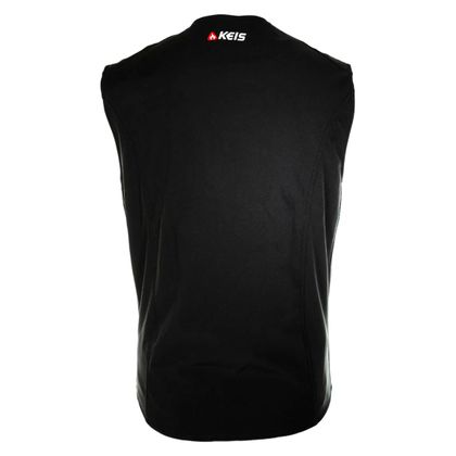 Gilet chauffant Keis V501RP PREMIUM - Noir / Rouge