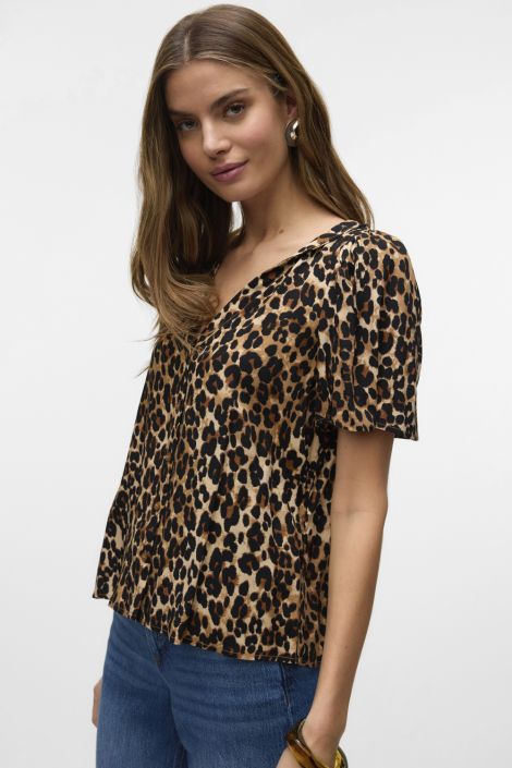 Vero Moda bruine dames blouse