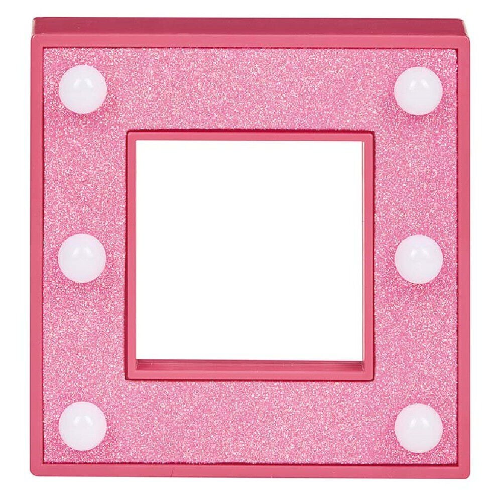 Miroir lumineux à paillettes