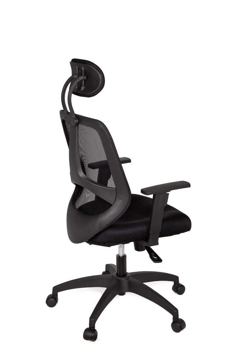 KADIMA DESIGN Ergonomischer Bürostuhl: Synchronmechanik, hochwertige Polsterung, höhenverstellbare Armlehnen, 120 kg Belastbarkeit.