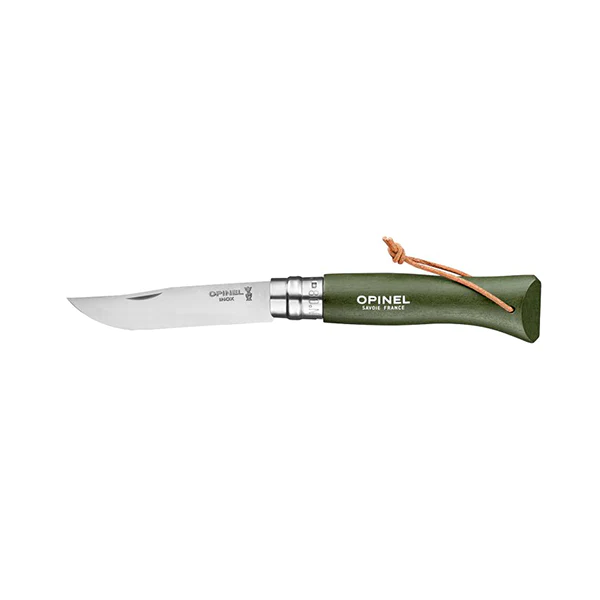 Couteau pliant N°08 baroudeur Kaki 8,5 cm Opinel