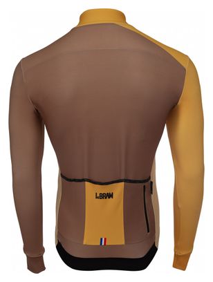 Maillot Manches Longues LeBram Madeleine Marron Coupe Ajustée