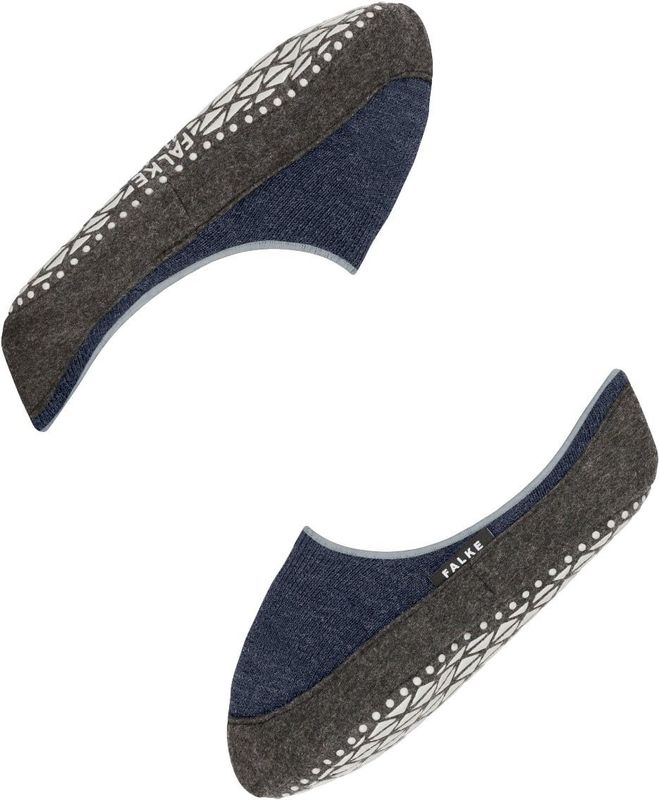 FALKE Cosyshoe Huissokken - Blauw - Wol