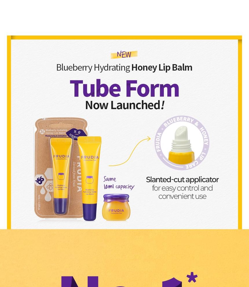 FRUDIA - Hydraterende lippenbalsem met bosbessen en honing