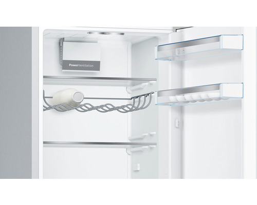 Bosch KGE36AICA koel-vriescombinatie, afmetingen (B x H x D): 60 x 186 x 65 cm, koelgedeelte: 214 l, vriesgedeelte: 94 l