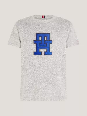 Camiseta TH Monogram Mouliné