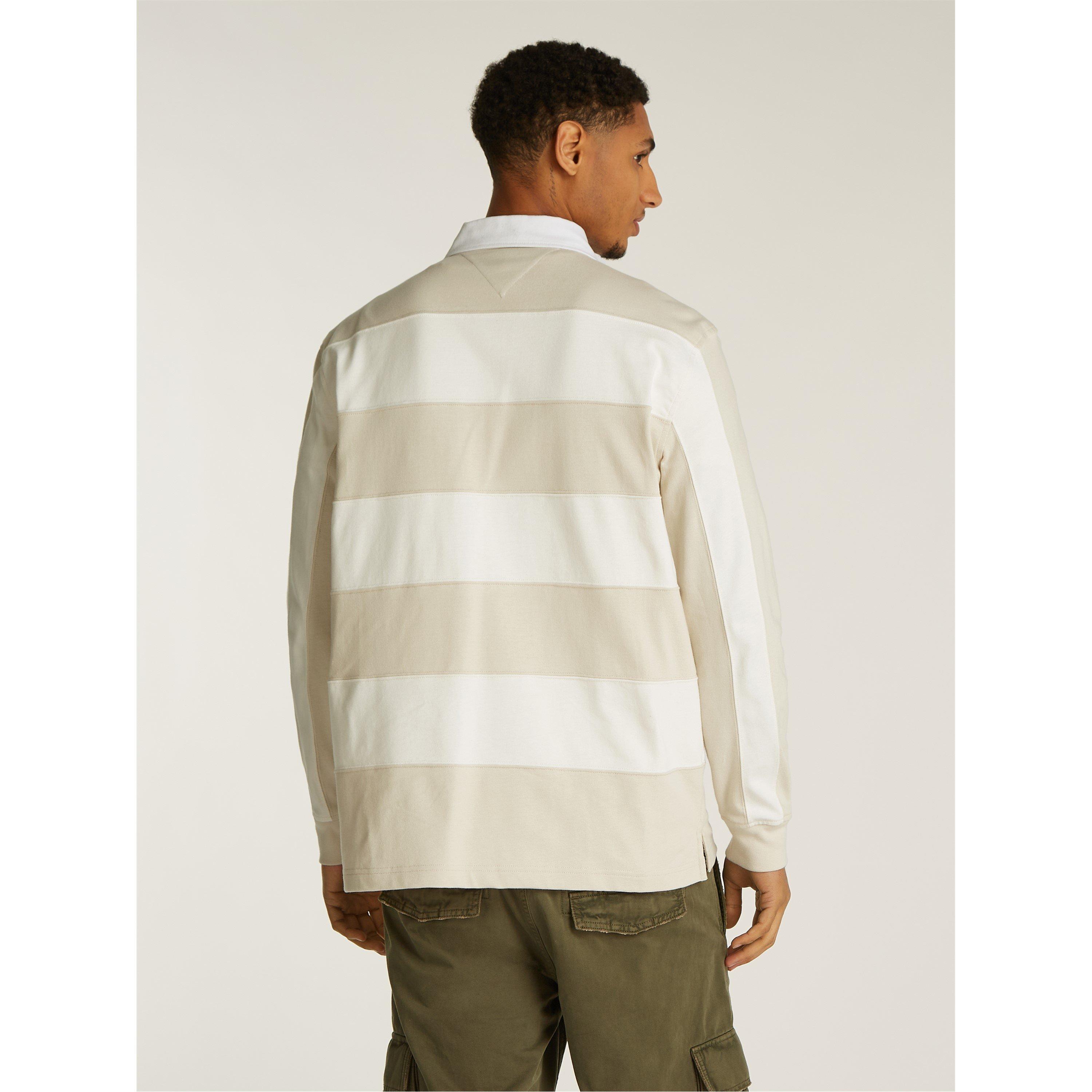 Tommy Jeans TJM ENTRY STRIPE BADGE RUGBY LS