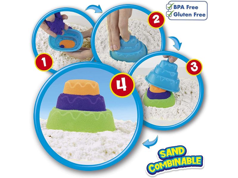 Craze Magic Sand Activity Box Buntes Zaubersand-Spielset