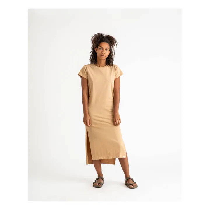 Matona Robe T-Shirt Coton Bio | Camel