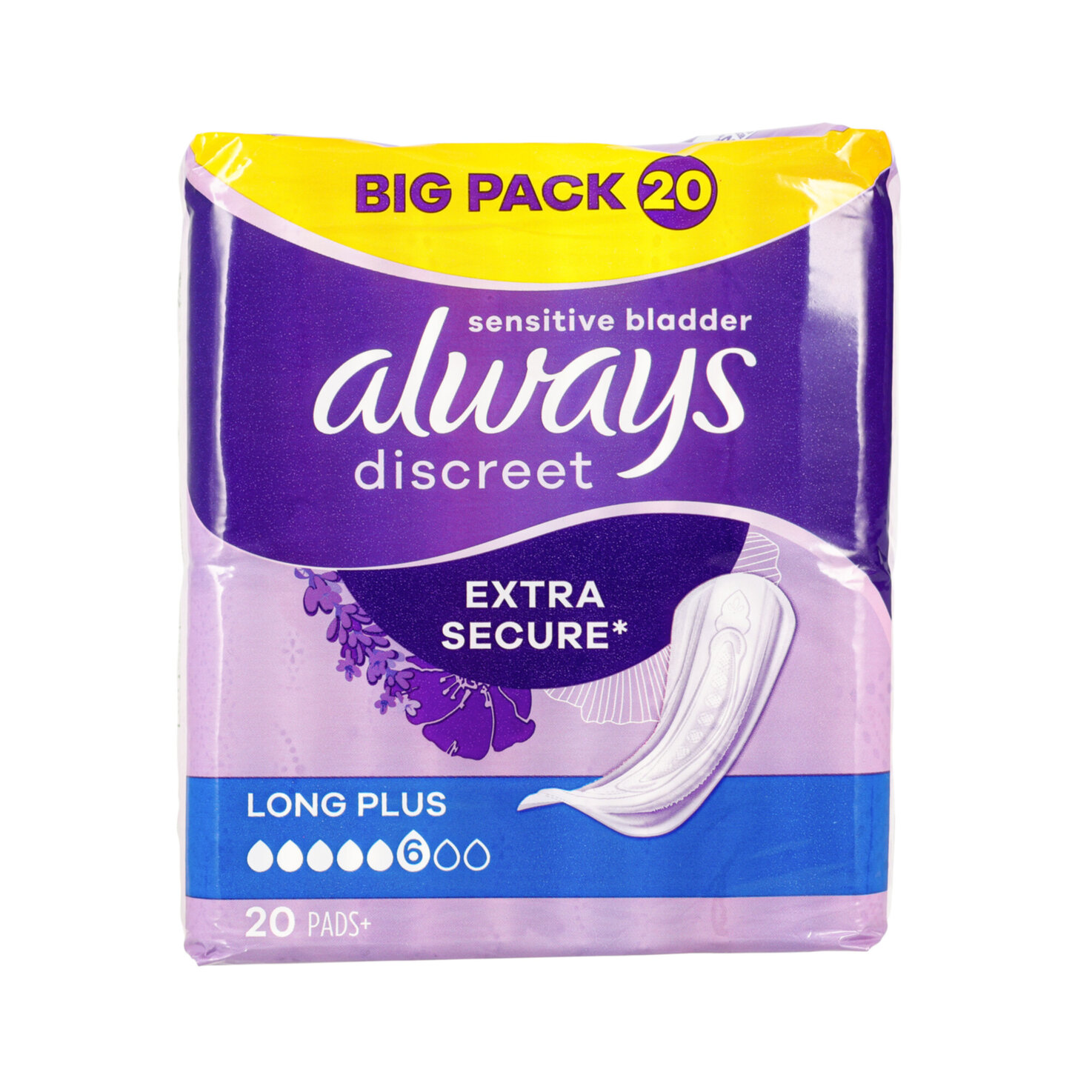 Always Discreet Long Plus 20 Stück