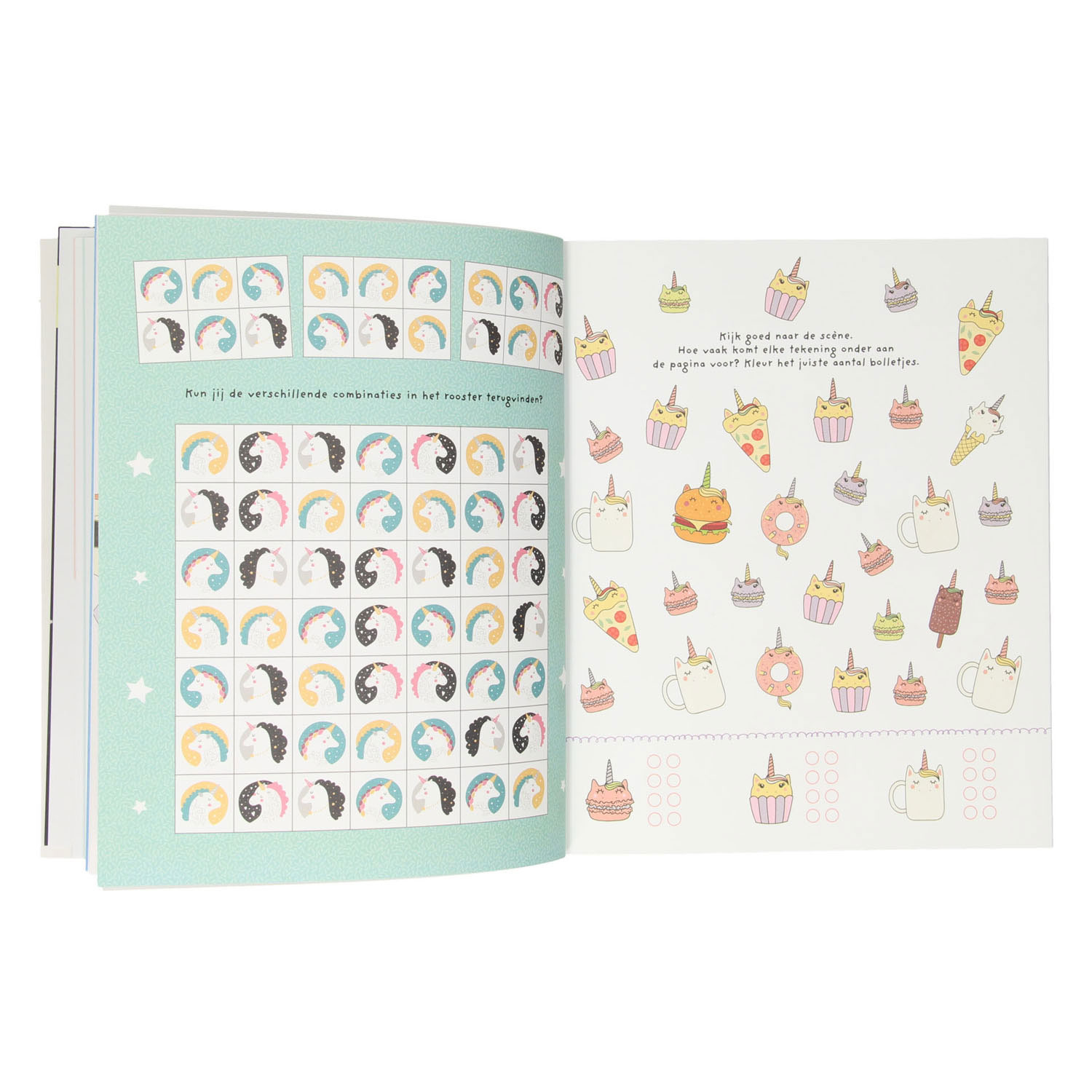 Mijn Spelletjesboek Eenhoorns