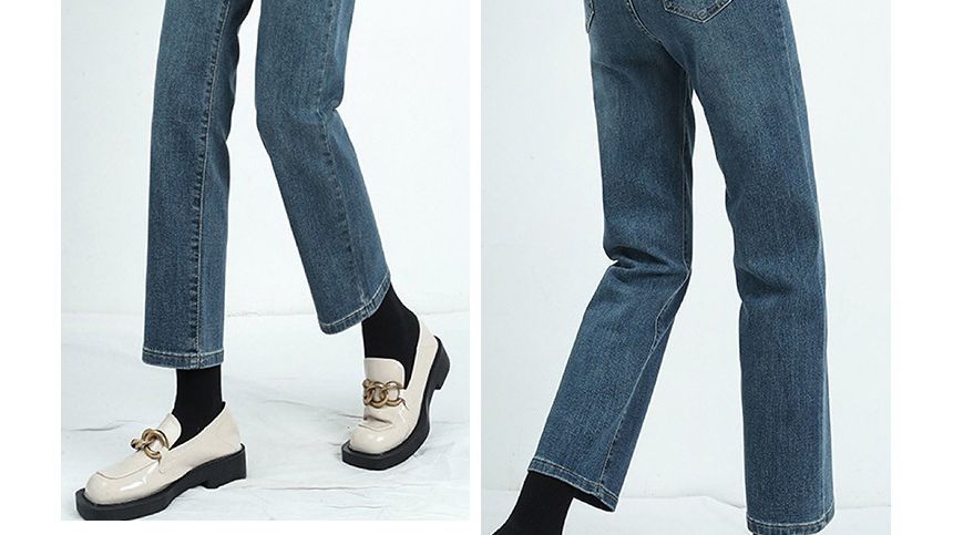 Aestering - Zwangerschapsbroek met hoge taille en rechte pijpen