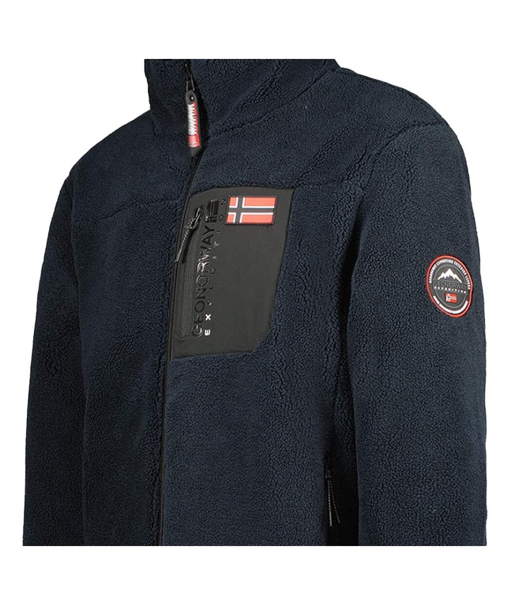 Veste Polaire Marine Homme Geographical Norway Ureversible