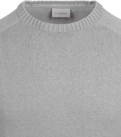 Suitable Pullover Raw Grijs PU-O-RAW-25.03 FCD 39345 silver kopen