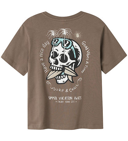 Name It T-Shirt - NkmJotim - Walnuss
