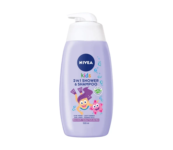 Nivea Kids 2in1 Shower & Shampoo Boy