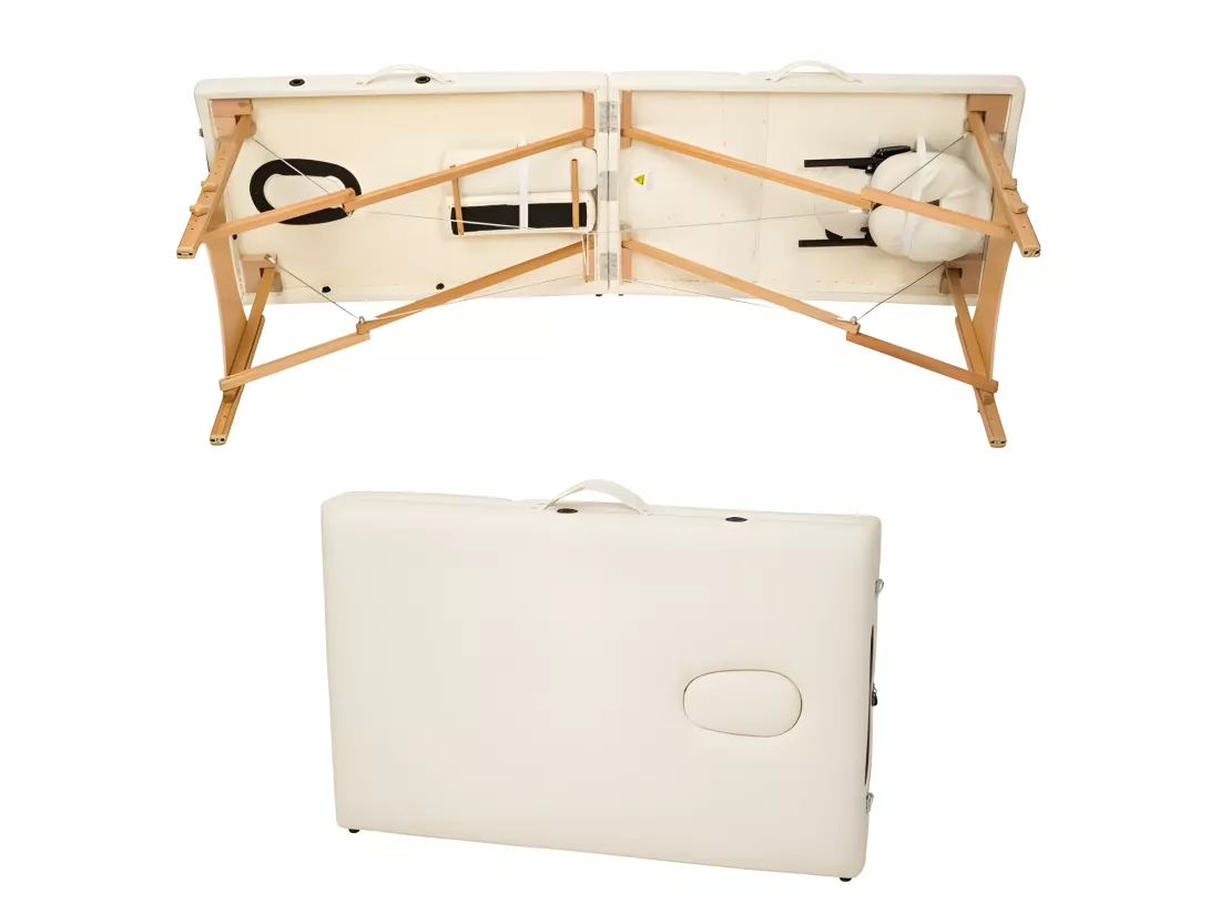 Table de massage crème crème 210 x 95 x 84 cm 08_0000462