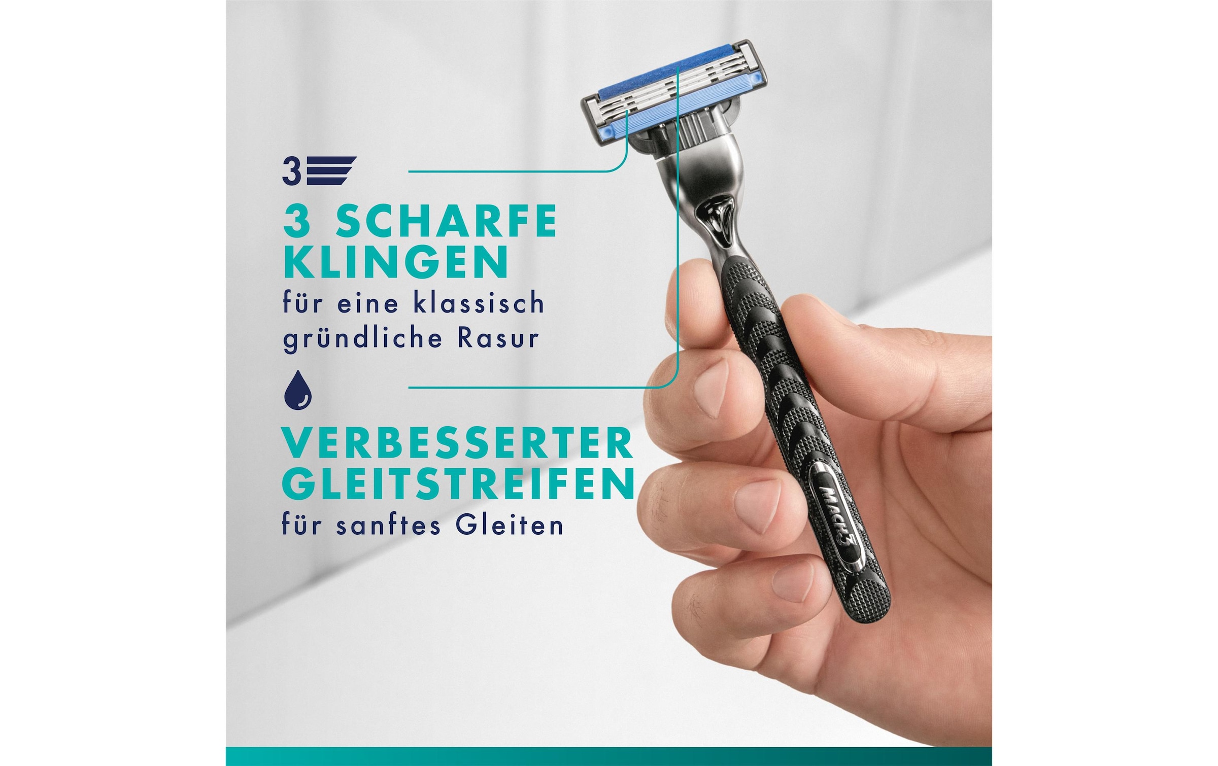 Gillette Rasierklingen »Mach3 Standard 25 Stück«