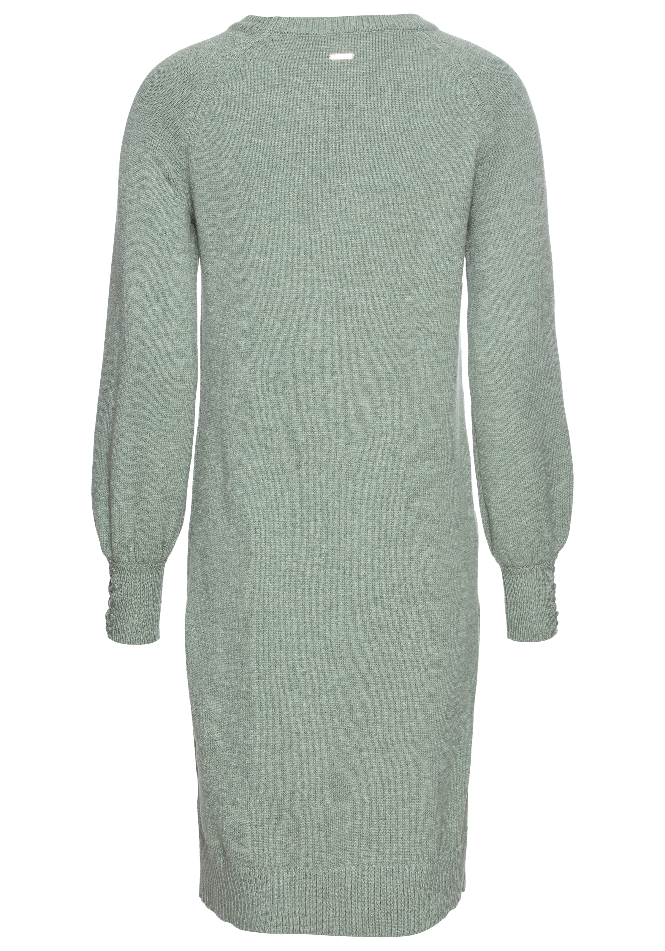 Laura Scott Strickkleid mit Schnürdetail aus Viskosemischung