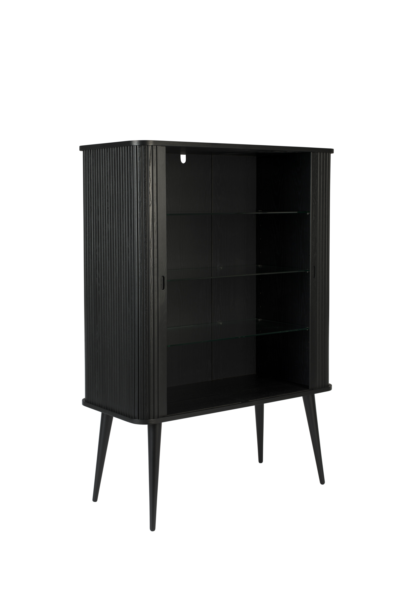 Wandkast  Barbier zwart