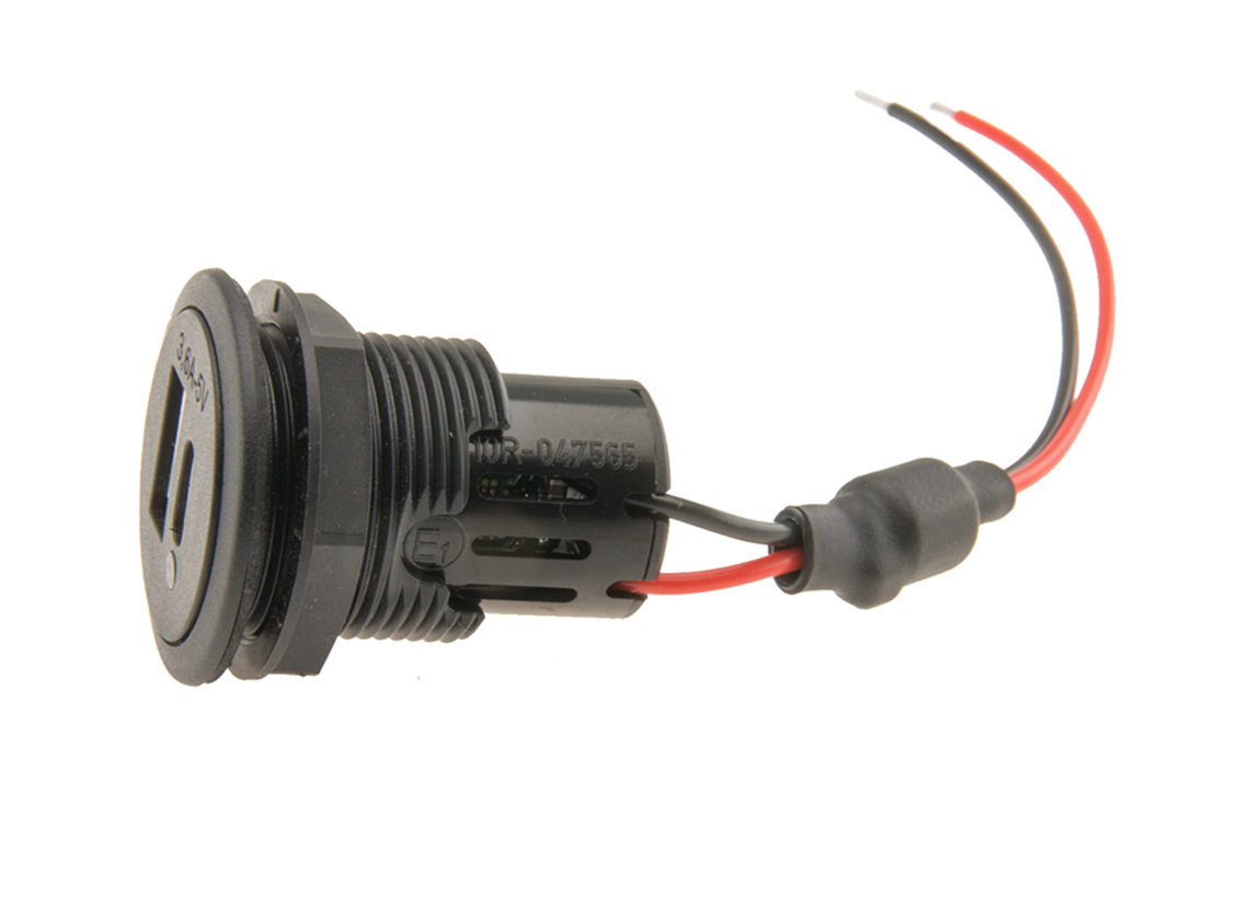 BBA power USB inbouwdoos C/A 12/24V DC