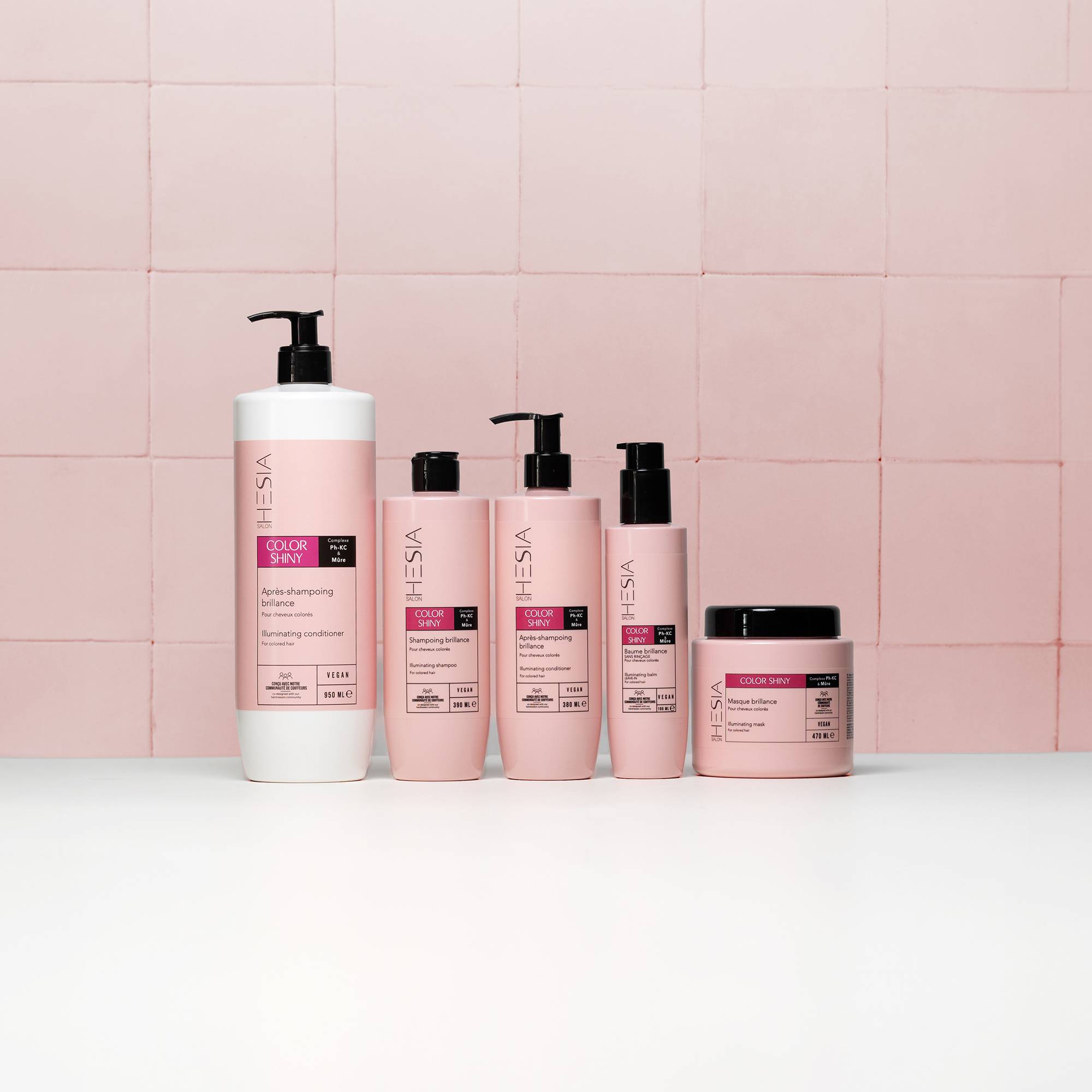 Après-shampoing brillance Color Shiny / 950ml