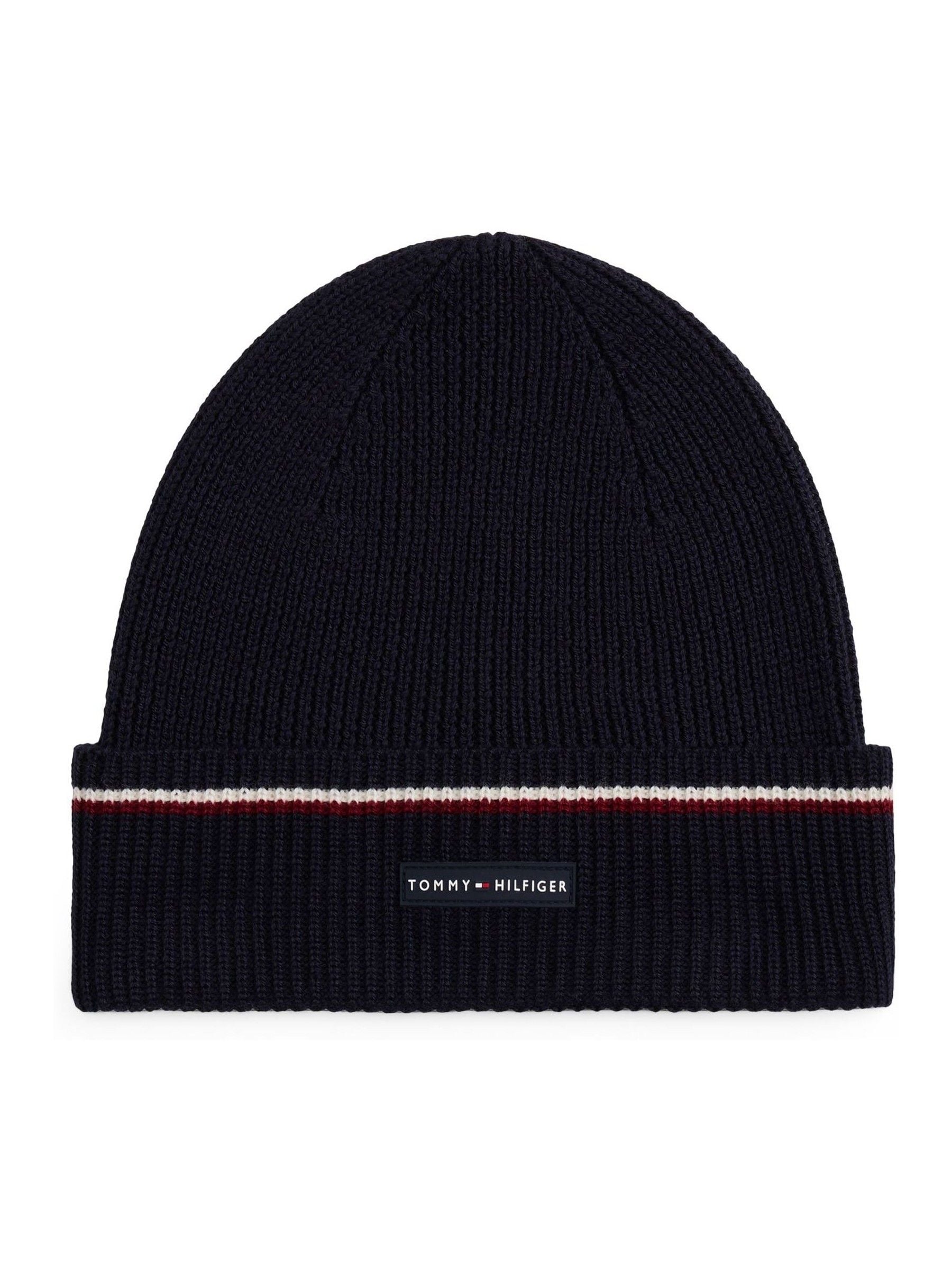 Tommy Hilfiger Signature Tape Wool Blend Beanie