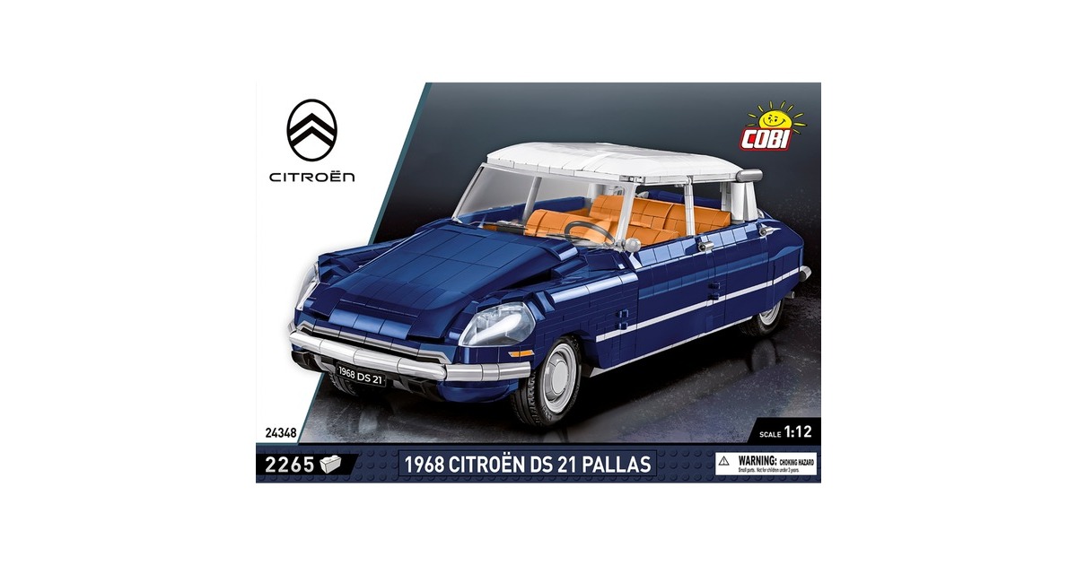 COBICitroen DS 21 Pallas 1968 Constructiespeelgoed  (Schaal 1:12)