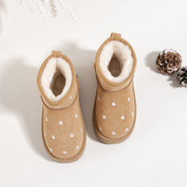 Sweet daisy winter boots - camel