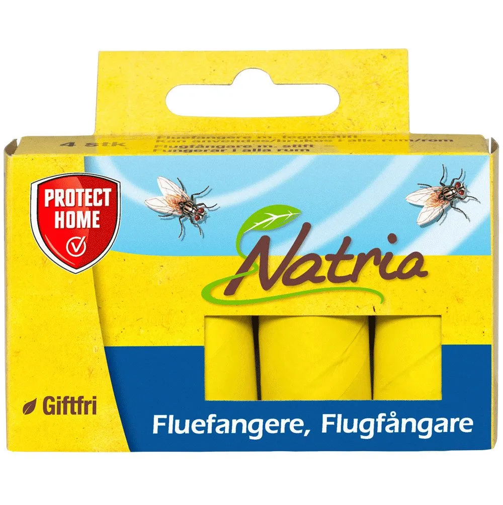 Natria® Fluefangere – Giftfri - 4 stk