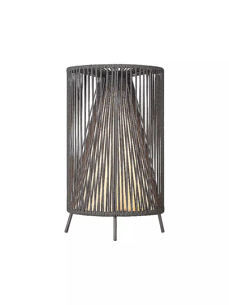 BLOMUS Mobile LED Lampe ROPE 54cm Coal schwarz