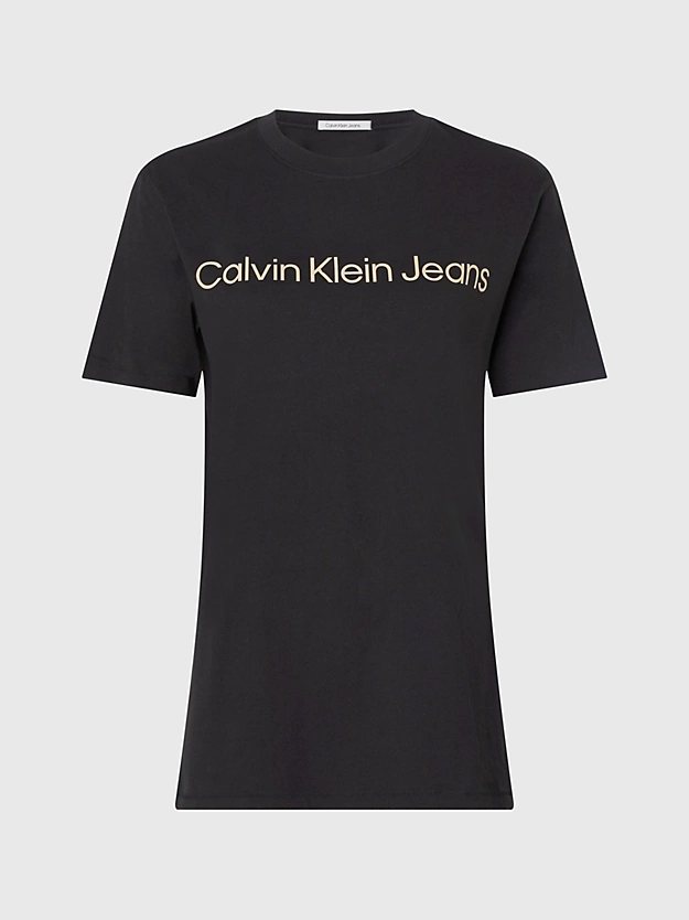 Camiseta slim fit com logo