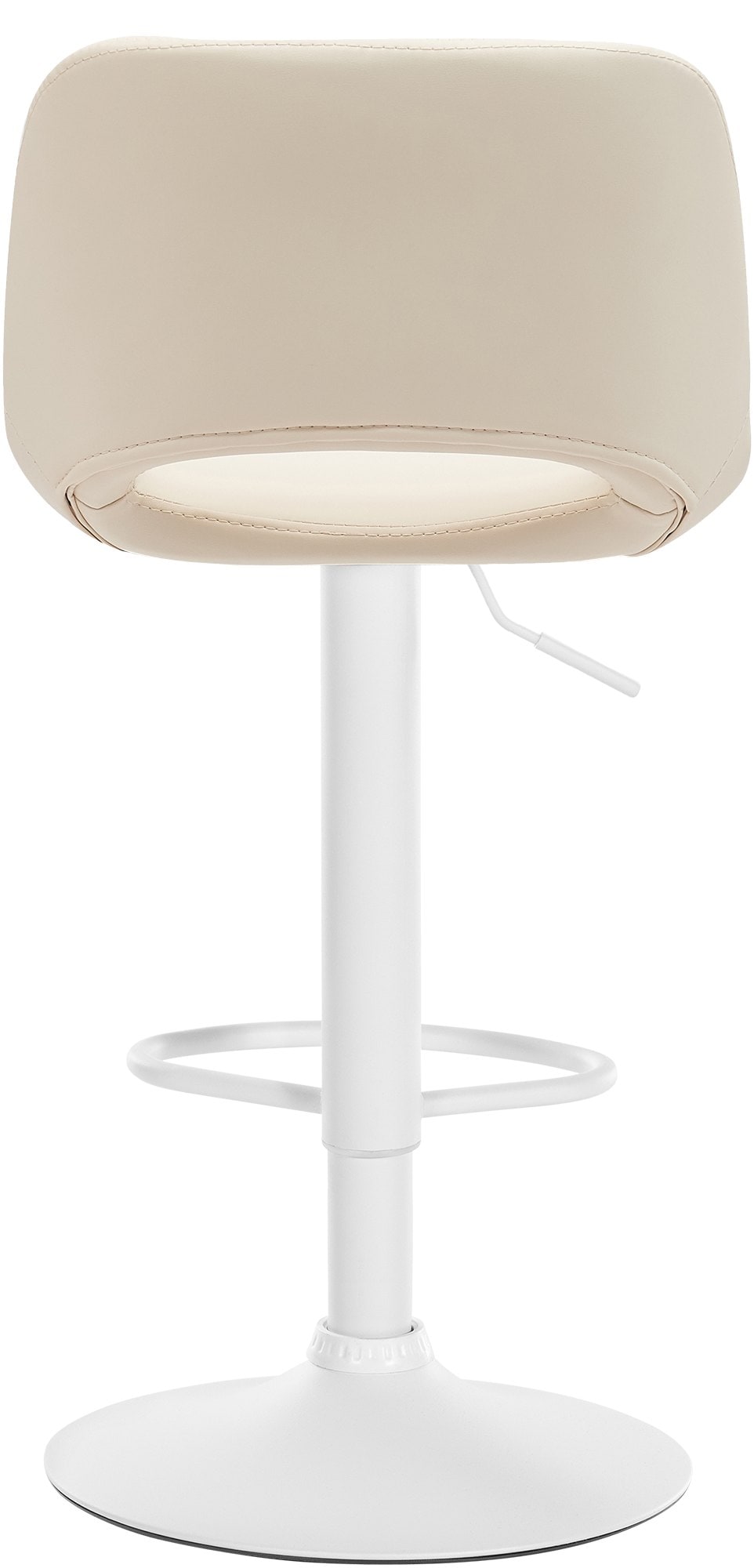 CLP 2er Set Barhocker Camden I Kunstleder-Bezug