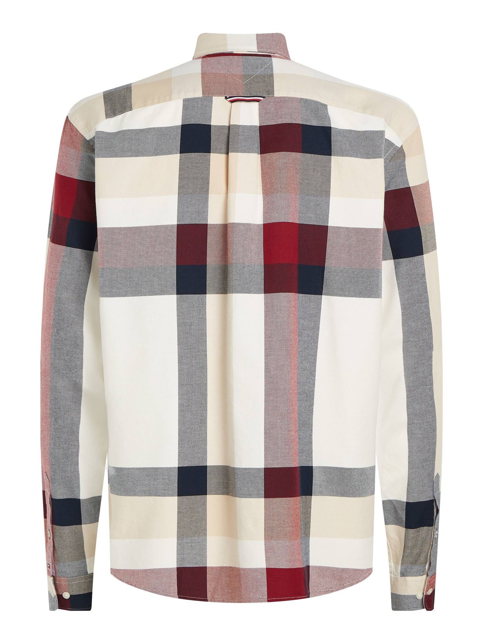 Tommy Hilfiger| Herren Hemd PLACED GLOBAL STP CHK SHIRT