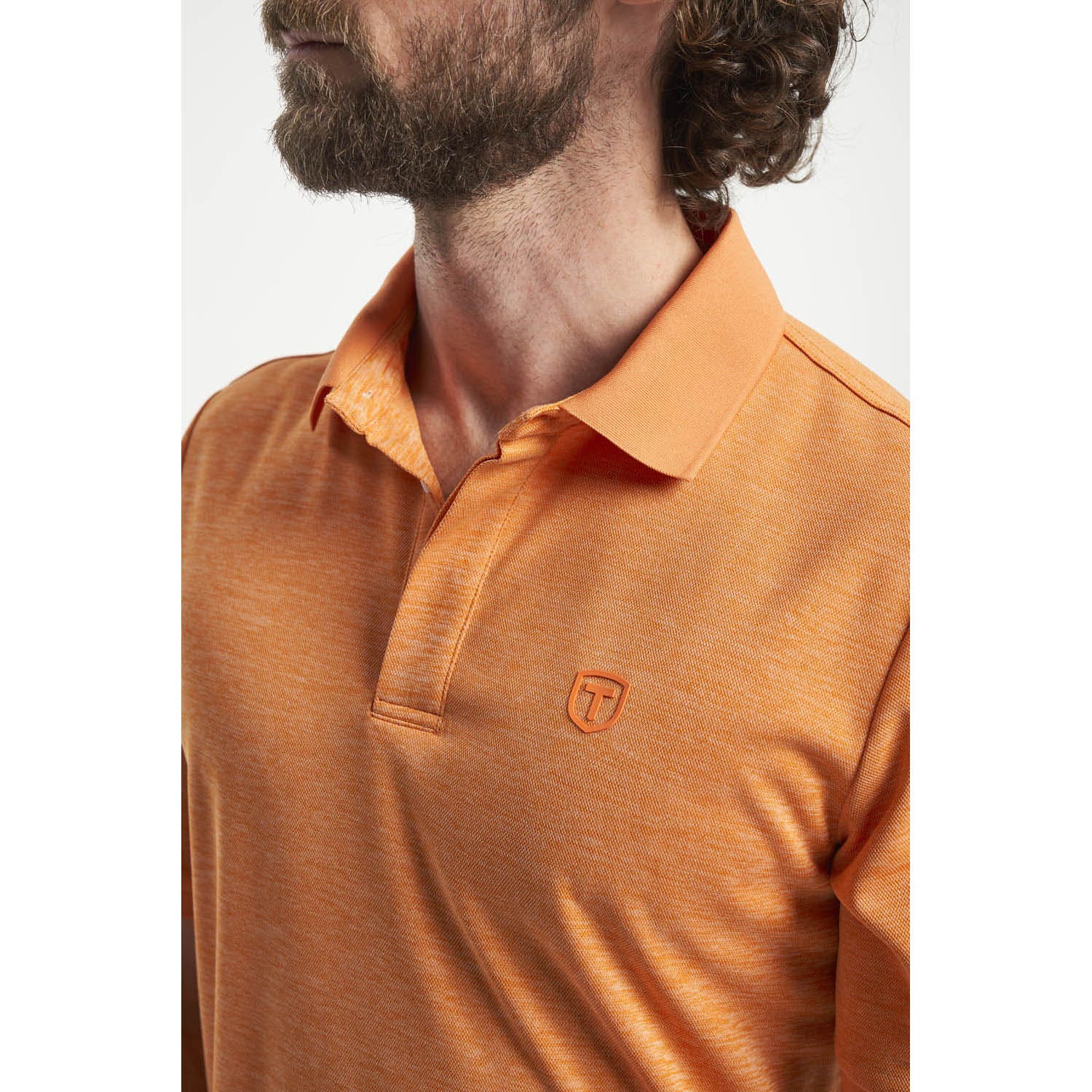 Tenson  TXlite Melange Polo Heren