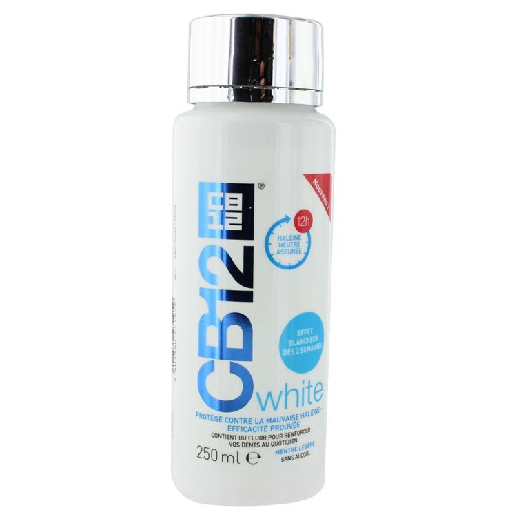 Bain De Bouche White 250ml Cb12