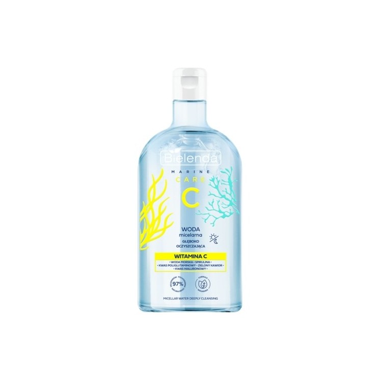 Bielenda C MARINE CARE Tiefenreinigendes Mizellenwasser mit Vitamin C 400 ml