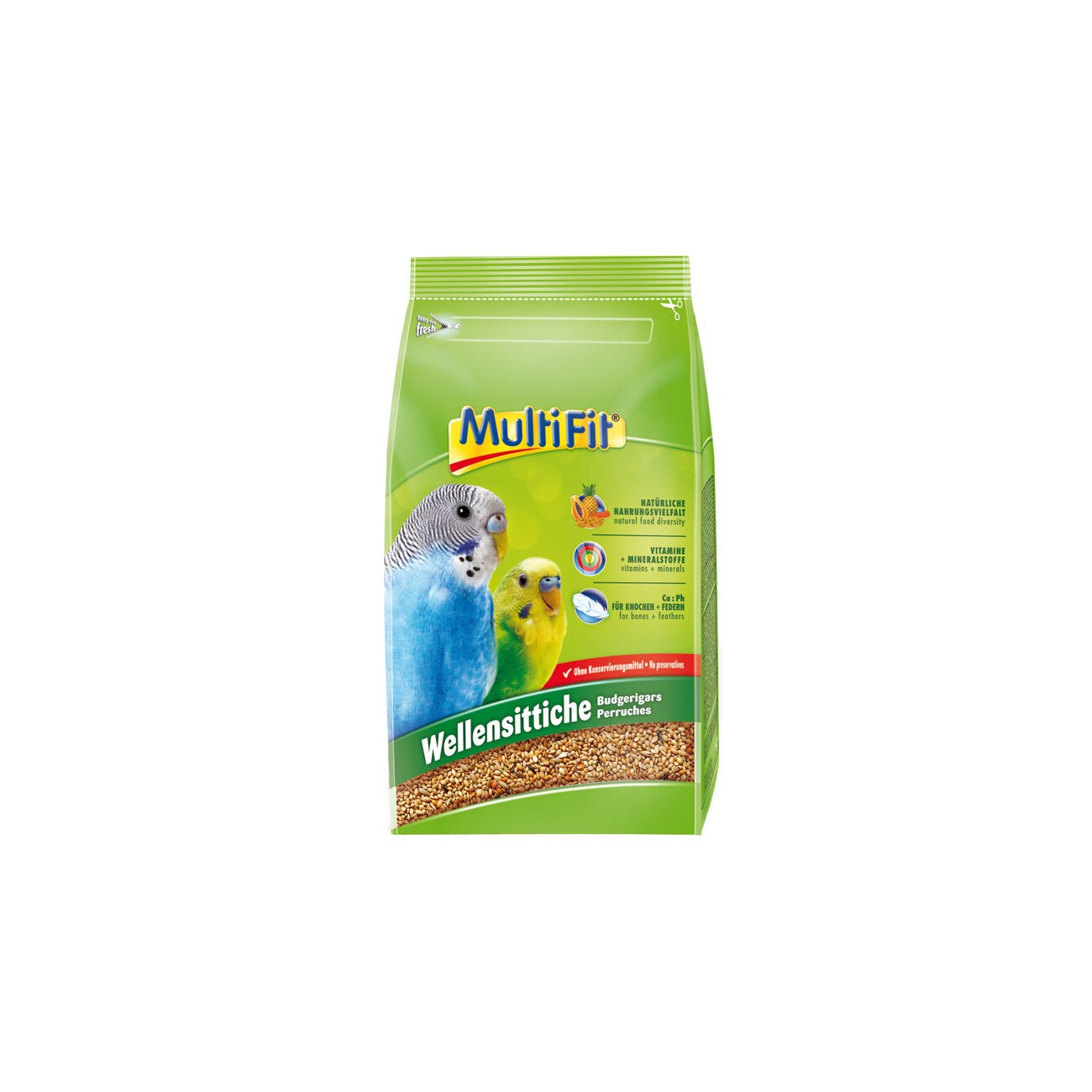 MultiFit Wellensittichfutter 1 kg