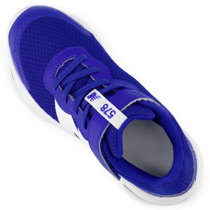 New Balance Junior Løbesko FreshFoam 578 Bungee Lace With Top Strap Blå