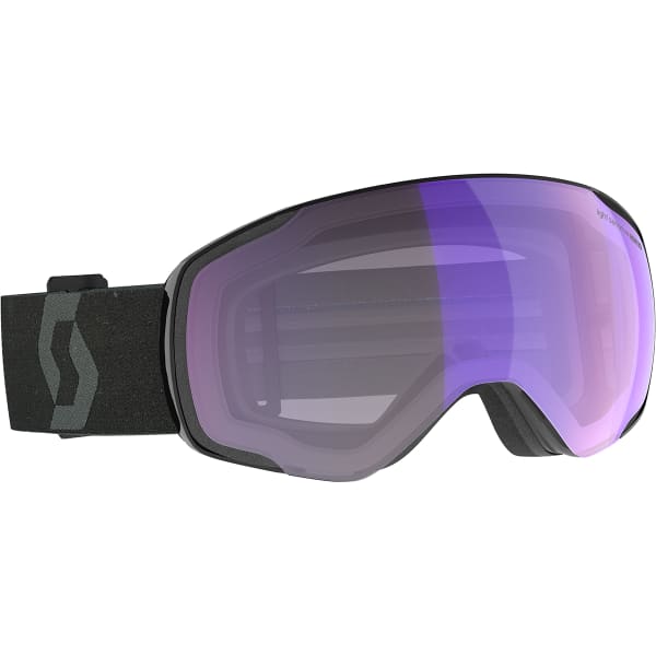Masque de ski SCOTT VAPOR LS MINERAL BLACK / LIGHT SENSITIVE BLUE CHROME